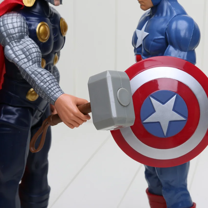 30 см MCU супергерой фигурка Мститель 4 эндшпиль Капитан Америка Росомаха Человек-паук Железный человек Тор танос Халк Росомаха игрушки
