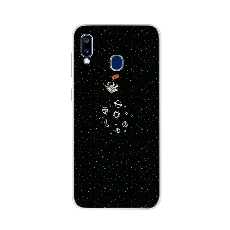 Чехол для samsung Galaxy A20 чехол A205 A205F силиконовая Мягкая задняя крышка из ТПУ для samsung a20 a20e A 20 E чехол A202 A202F Funda