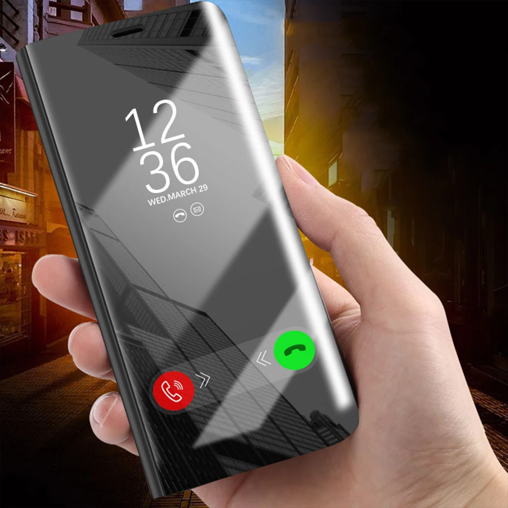 Роскошный прозрачный зеркальный чехол для смартфона iphone XR XS Max X 8 7 6 6s Plus чехлы с