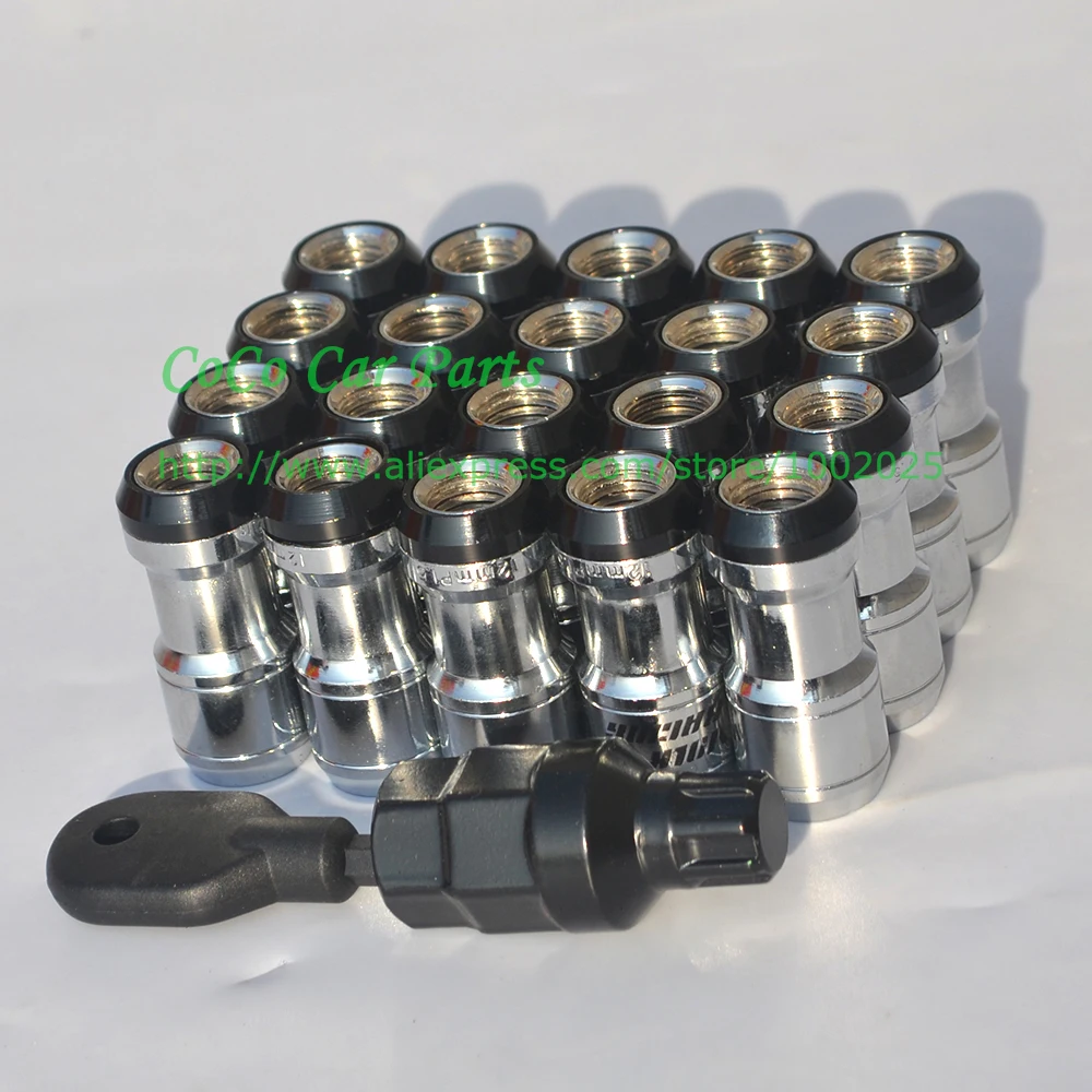Потайная гайка heptagon formula racing lock nut Wheel lug Nut (M12XP1.5) Красный Синий Золотой Черный neo