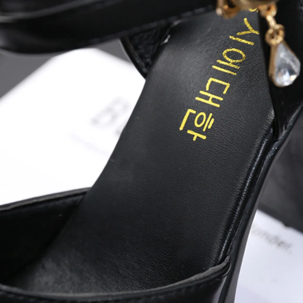 Женские босоножки; коллекция года; сезон лето; Zapatos De Mujer; сандалии на платформе с открытым носком; кожаные Нескользящие сандалии для женщин