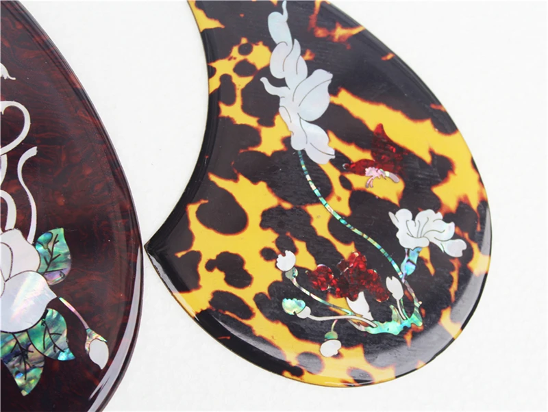 Медиатор для акустической гитары толстая целлюлоидная гитара pickguards abalone