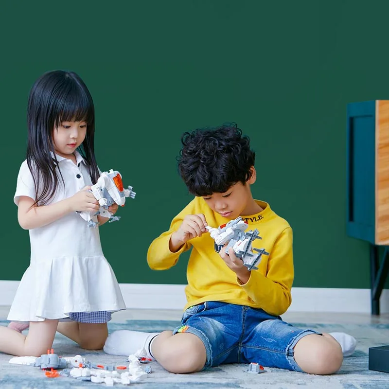 Набор для сборки и кодирования роботов Xiaomi Mijia Bravokids 54 в 1|Смарт-гаджеты| |