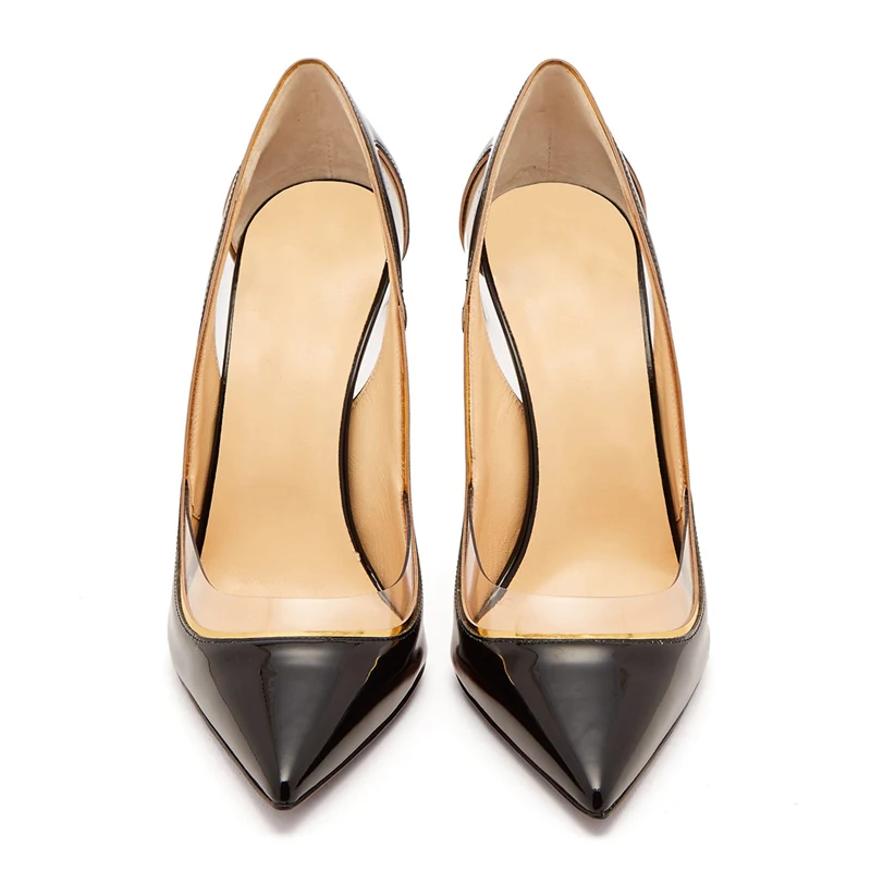 Женская летняя обувь на шпильках с острым носком 44 45 | Обувь
