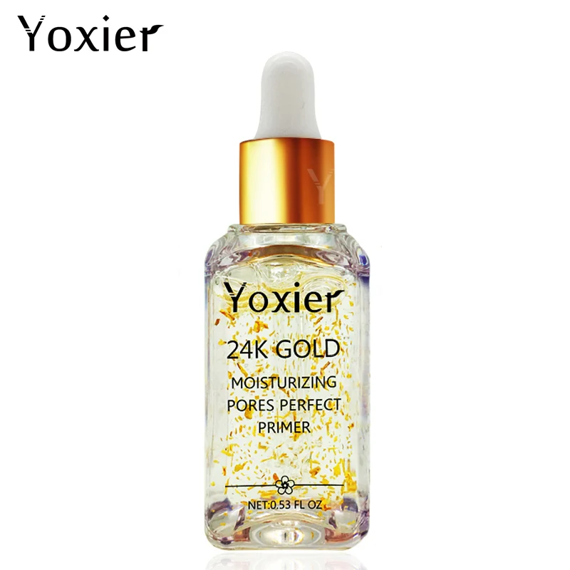15ml Сыворотка для лица 24 к Золотая эссенция сужающая поры Гиалуроновая кислота макияж праймер против старения растительный уход за кожей Отбеливающий крем против морщин - Вес нетто: 15ml