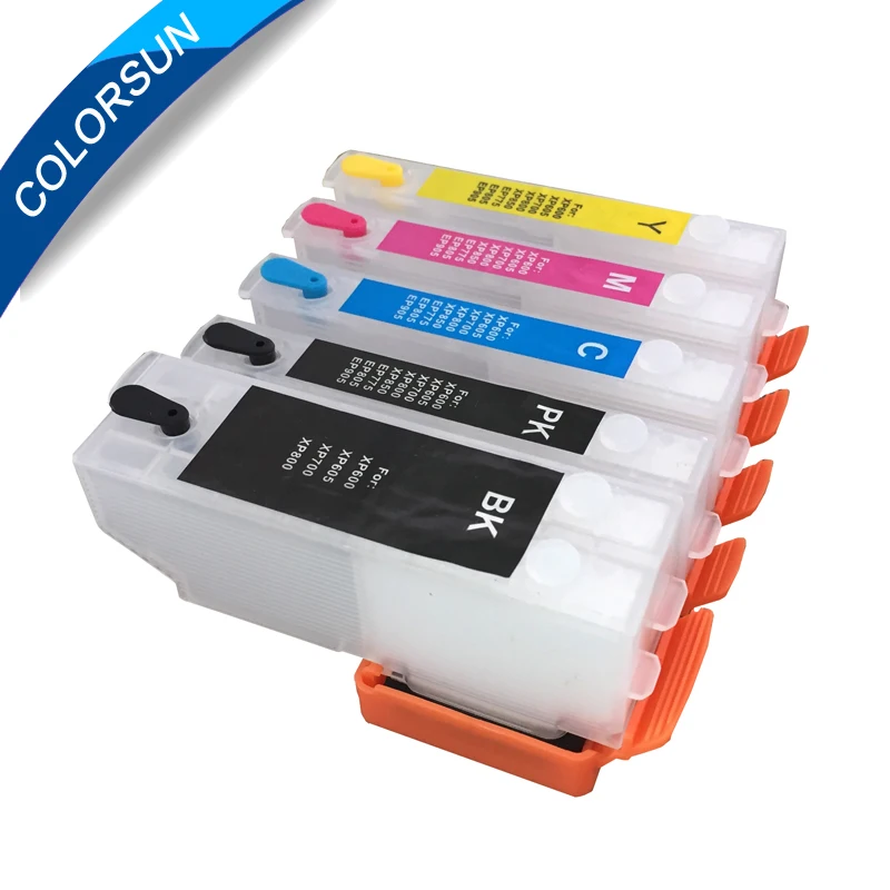 5 шт. картриджи для принтера Epson XP600 XP700 XP800 XP510 XP615 XP610 XP605 xp820 XP520 | Компьютеры и офис