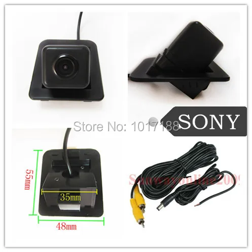 Автомобильная камера заднего вида для парковки водонепроницаемая светодиодная