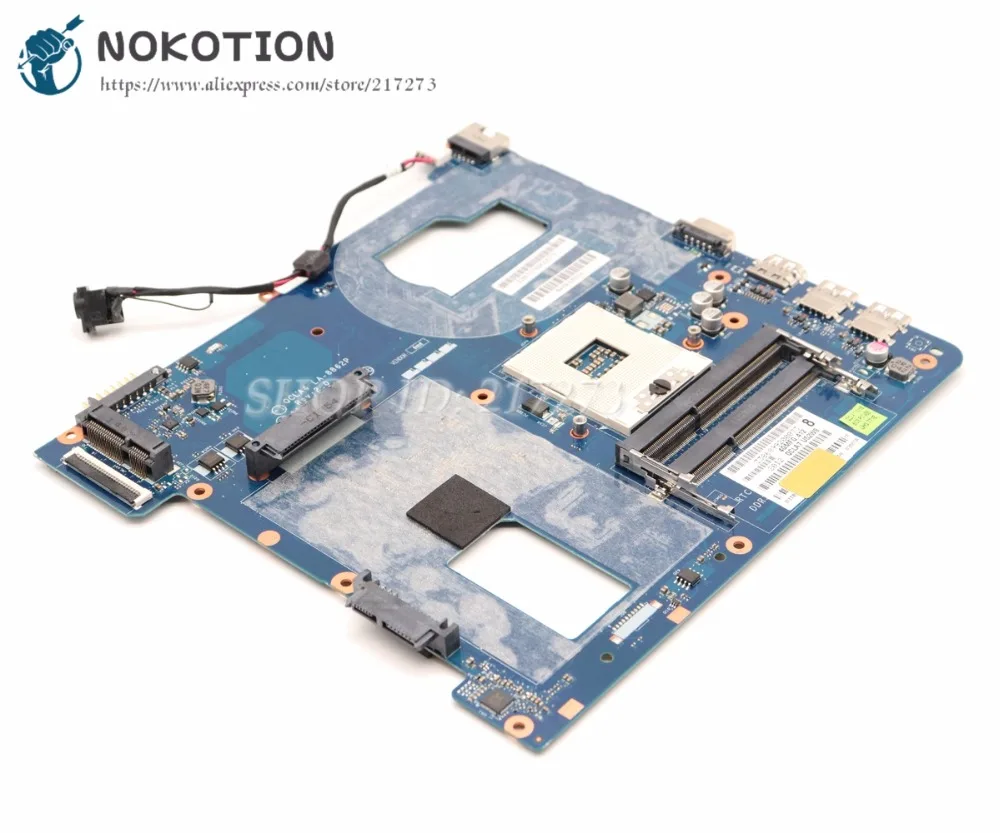 NOKOTION для samsung NP350 NP350V5C 350V5X материнская плата для ноутбука QCLA4 LA-8862P SJTNV HM70 DDR3 с бесплатным процессором