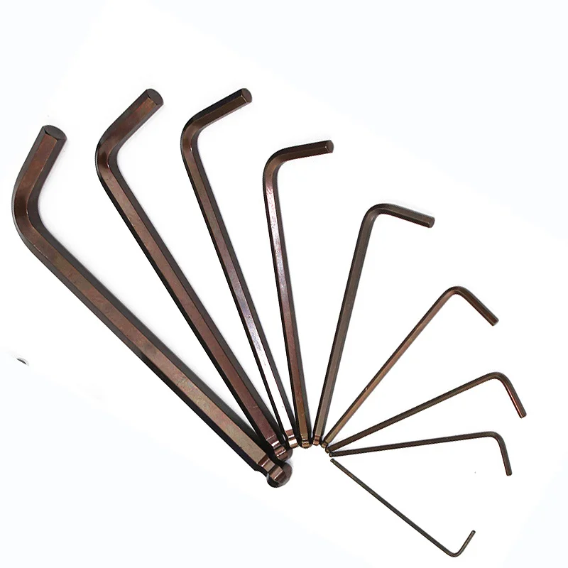 

LAOA 9pcs S2 Material Allen Keys Set Inch Ball Shape Hex Wrenches Set Spanner Handle Tools Universal Wrench Repair For Bike Car