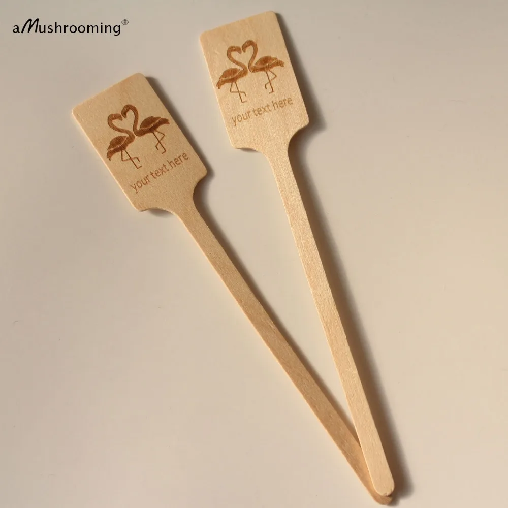 Напиток в виде фламинго палочки с мордочкой топпер для капкейка тропический