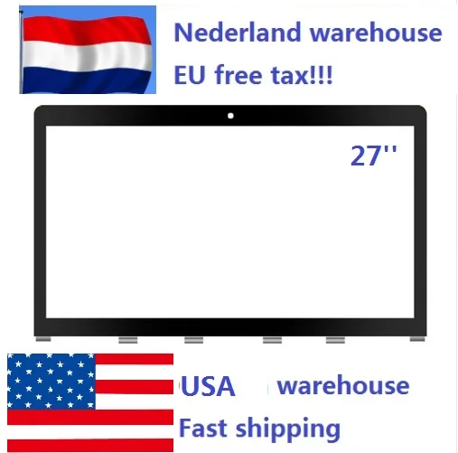 

Ship from Netherlands Original New LCD Glass Front Screen Panel for Apple iMac 27"A1312 Late 2009 Mid 2010 Genuine