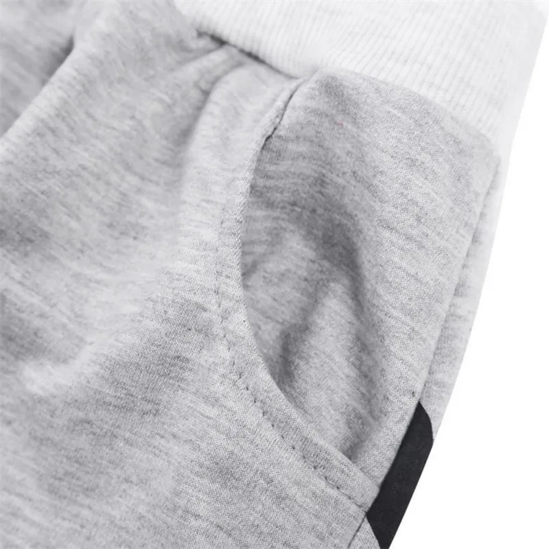 Спортивный костюм для мальчиков кофта с принтом и штаны комплект одежды на осень