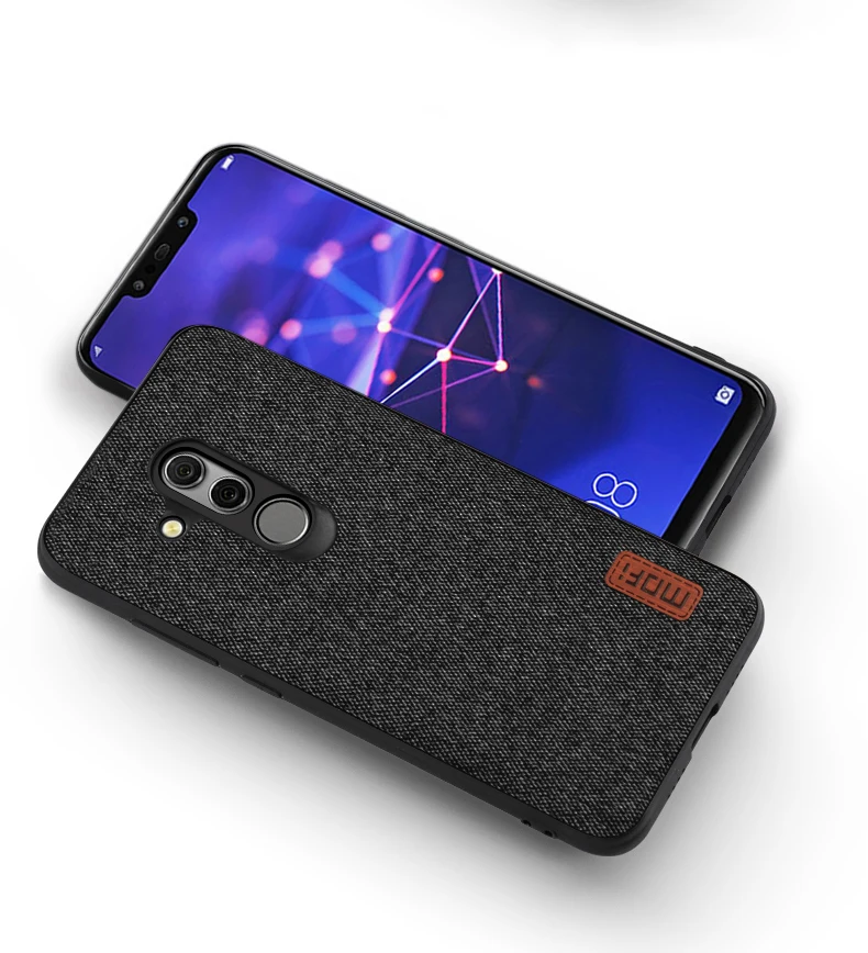 Для huawei mate 20 Lite чехол-накладка mate 20 задняя крышка силиконовый тканевый противоударный чехол capas MOFi mate 20 lite чехол
