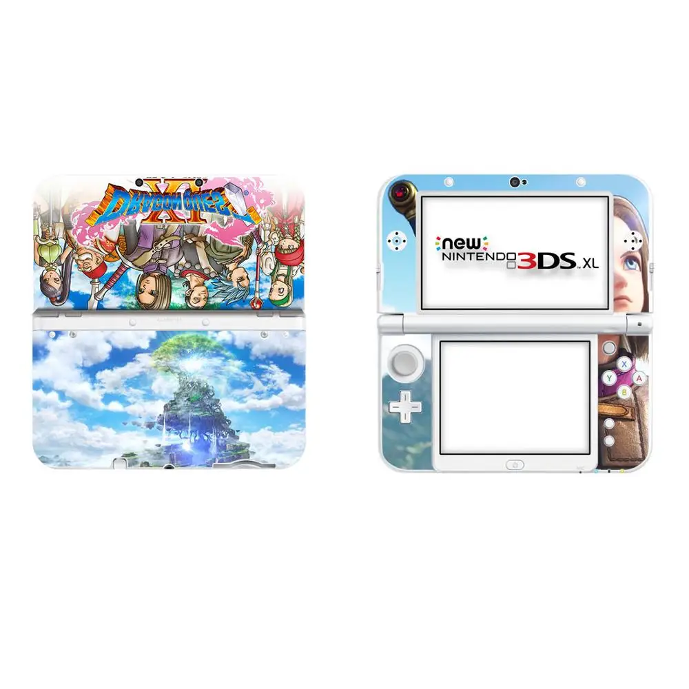 Dragon Quest виниловое покрытие переводная картинка водная Стикеры для нового 3DS XL LL