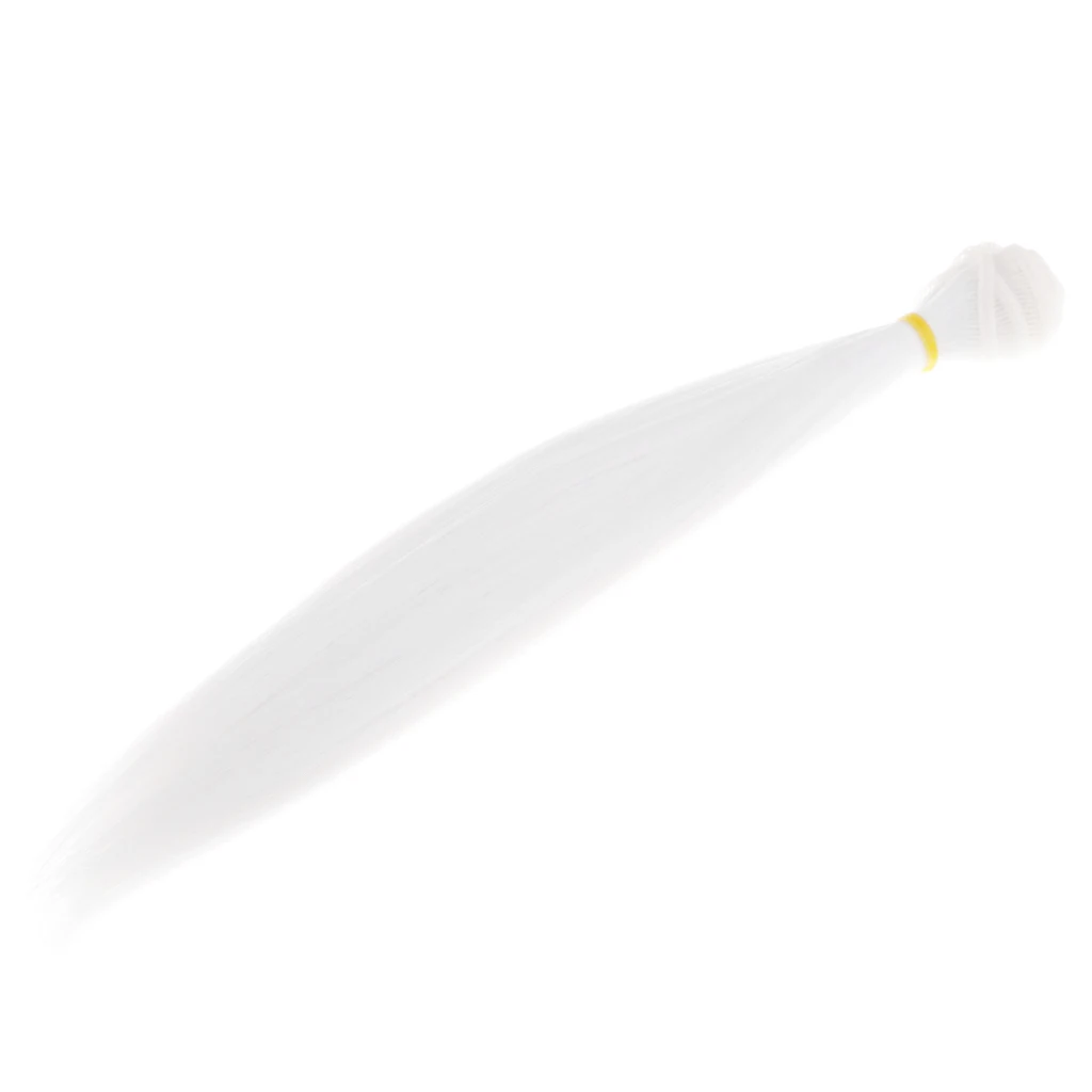 Термостойкие прямые волосы 25x100 см принадлежности для изготовления кукольных