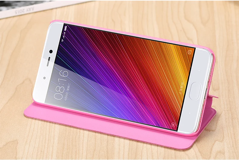 5 цветов для Xiaomi mi 5 5S Plus, флип-чехол для телефона, умный защитный чехол для Xiaomi mi 5 mi 5S Plus, Автоматический Интеллектуальный режим сна
