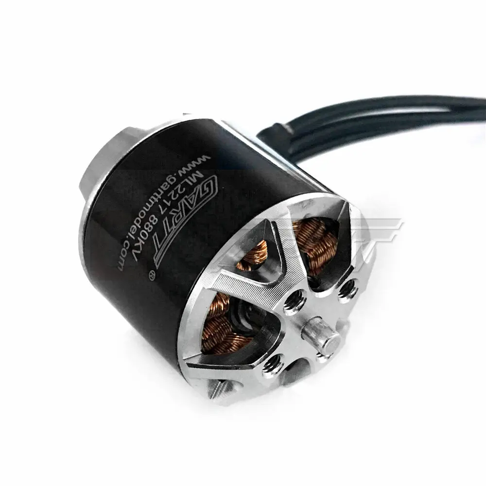 4 X GARTT ML2217 880KV бесщеточный двигатель с само адаптер для блокировки DJI Phantom Quadcopter F450