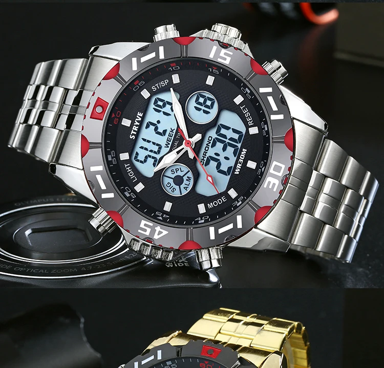 Relojes Hombre STRYVE для мужчин s часы лучший бренд класса люкс наручные часы для мужчин спортивные кварцевые человек наручные часы Relogio Masculino