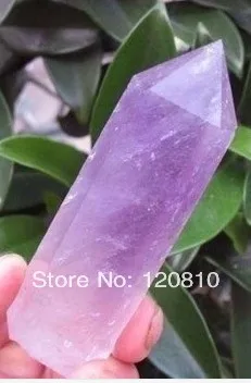 charming AMETHYST QUARTZ CRYSTAL POINT Healing 10cm | Дом и сад