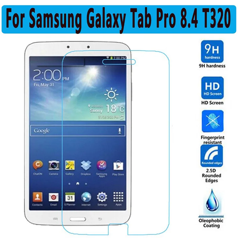 HD закаленное стекло для Samsung Galaxy Tab Pro T320 T321 T325 8 4 дюймов Защитная пленка экрана