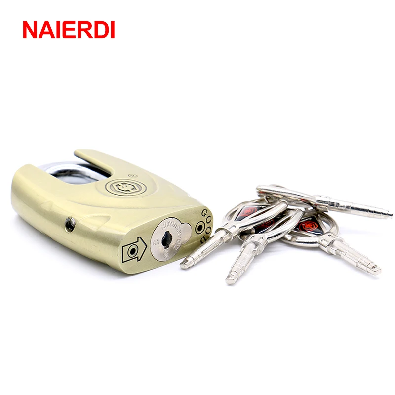 NAIERDI C8 серии супер B класса самоэластичные замки Противоугонный безопасный замок