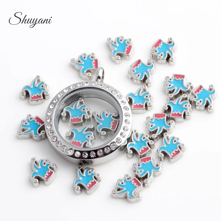 F240 оптовая продажа 20 шт./лот новинка модные очаровательные плавающие медальоны