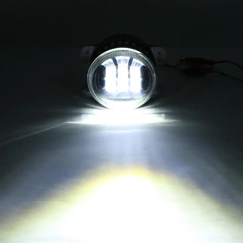 2X 4" Круглые автомобильные противотуманные фары LED с установочным комплектом CREE Chips 36W черная внутренняя оправа для Jeep Wrangler Dodge Chrysler.