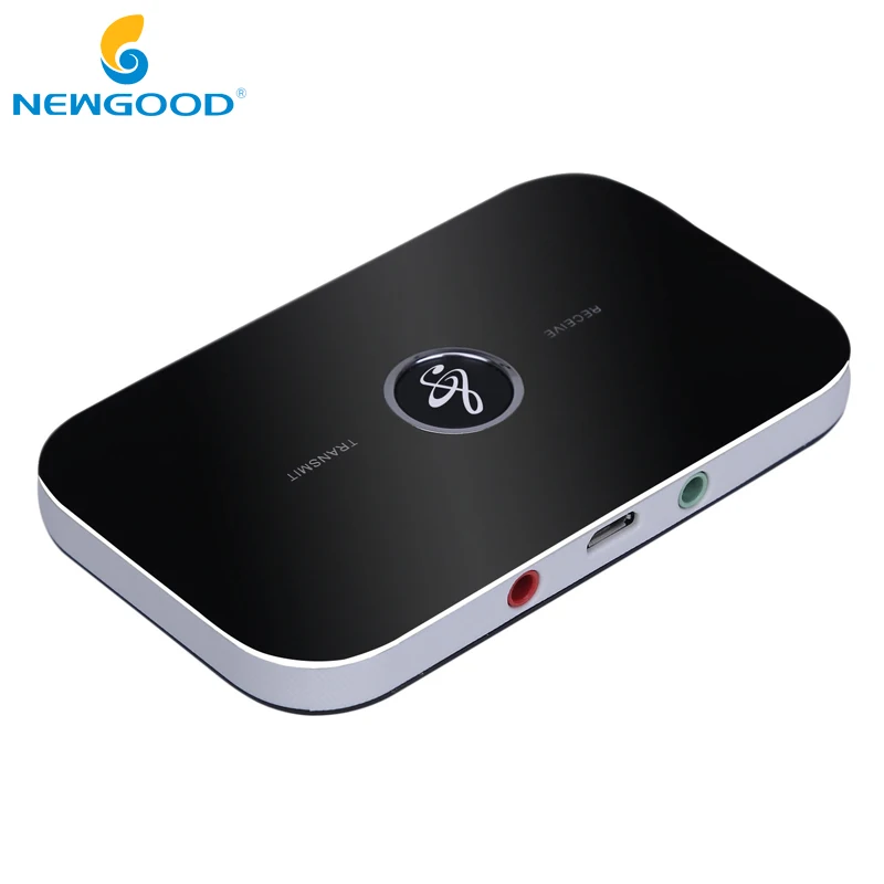 

2 in 1 Portable Bluetooth Transmitter Bluetooth Audio Receiver with 3.5mm Jack A2DP Stereo Dongle Adapter for iPod TV Mp3 Mp4 PC