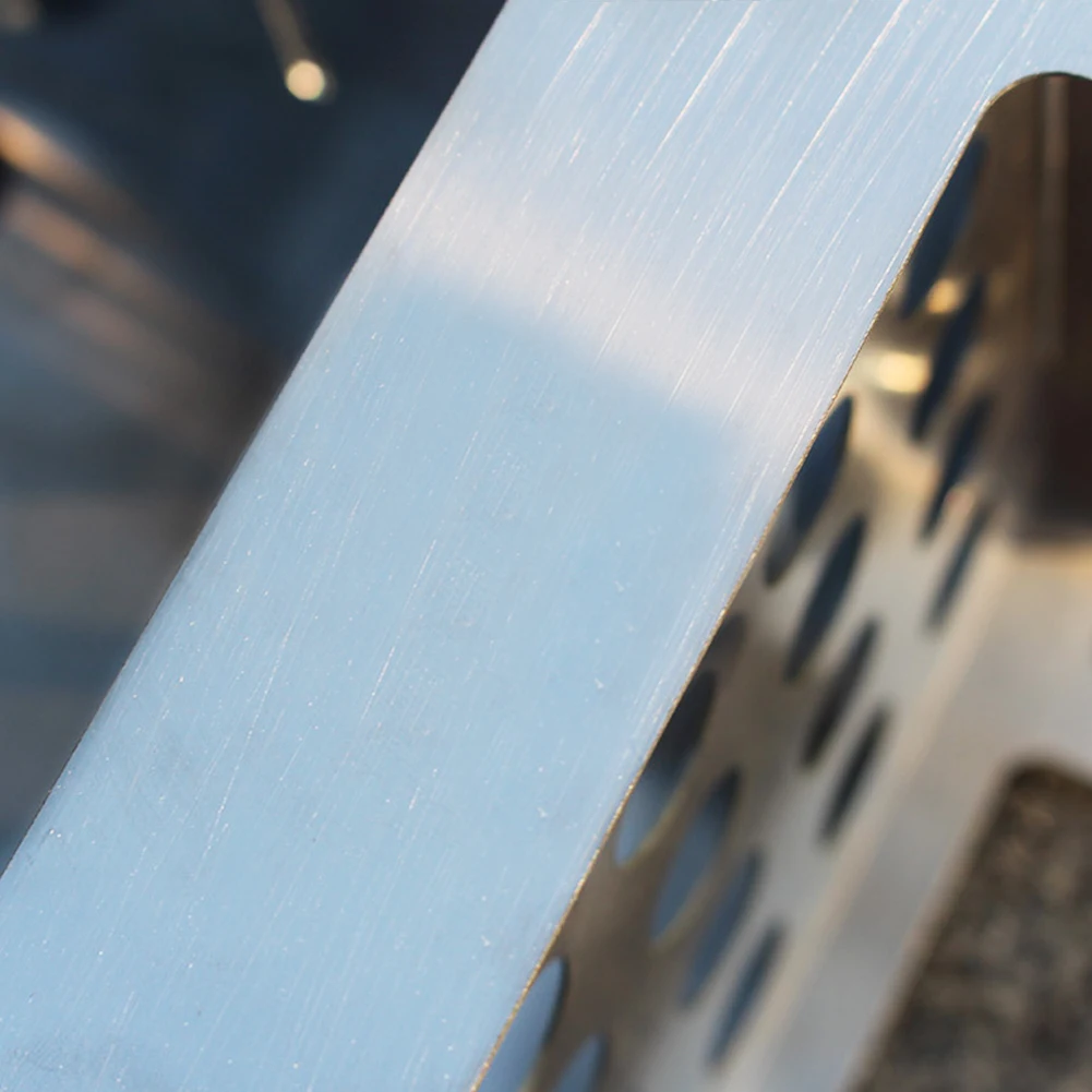 Bump большой деревянный открытый портативный съемный из нержавеющей стали