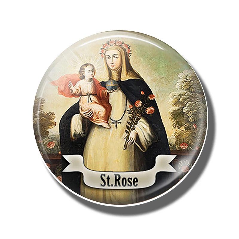 12 шт. St Therese Joseph Jude Майкл Клэр Ассизи Религиозные ювелирные изделия аксессуары DIY кулон Круглый 25 мм стеклянный кабошон