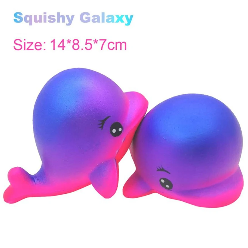 Exquisite Fun Big Whale Squishy Charm Slow Rising 14cm Simulation Kid Toy Squeeze Toys 2018MAR29 | Игрушки и хобби