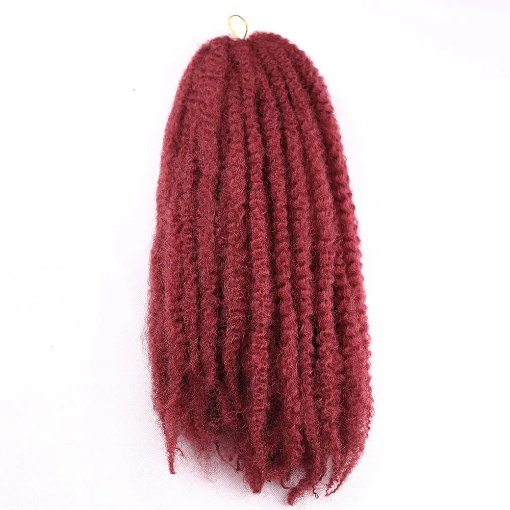 Amir hair 18 дюймов Синтетические Marley косы с эффектом деграде (переход от темного к