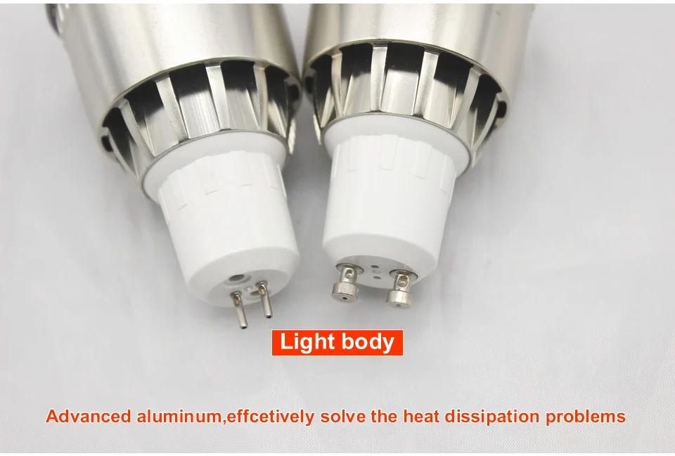 [VisWorth] 2 Вт 3 Вт 5 Вт Светодиодный точечный светильник Gu10 SMD2835 9 Вт 12 Вт 15 Вт Cob светодиодный светильник Ac 110 В 220 в 240 в матовый Теплый Холодный белый ламповый светильник