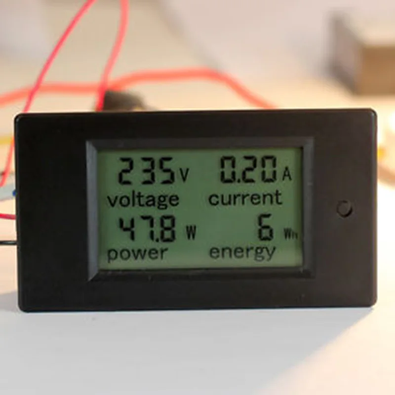 Полезные AC 80 260V ЖК дисплей цифровой 100A вольт ватт Мощность счетчик Амперметр