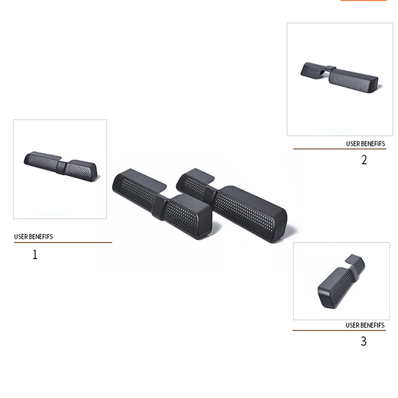 2 шт. автомобильные аксессуары Крышка вентиляционного отверстия кондиционера
