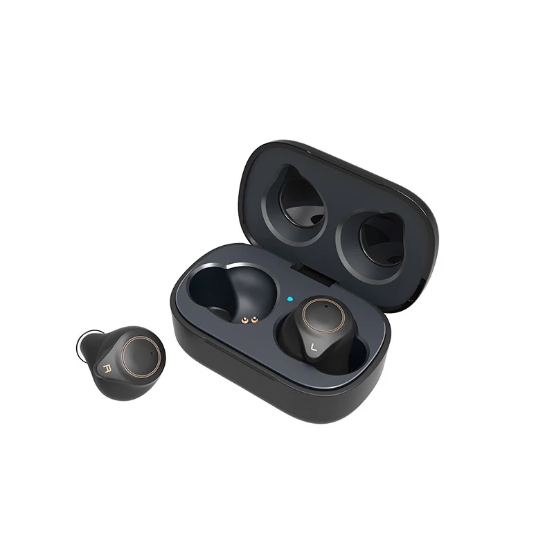 Новые Bluetooth наушники беспроводные шумоподавление неразрушающая декомпрессия Hifi гарнитура TWS aptx Bluetooth вкладыши - Цвет: black