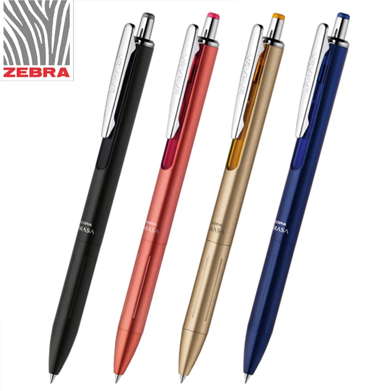 1pcs Japan ZEBRA Sarasa JJ55 JJS55 0.4/0.5mm Advanced Metal Fountain Pen Neutral Office & School Supplies|Гелевые ручки| |