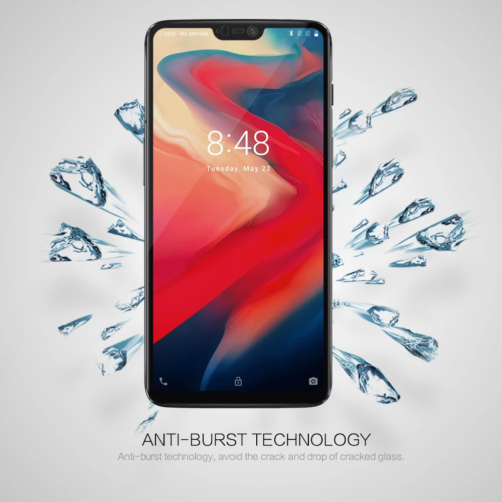 2 шт изогнутое стекло Oneplus 6 защита экрана закаленное для 1 + One Plus Oneplus6 полное