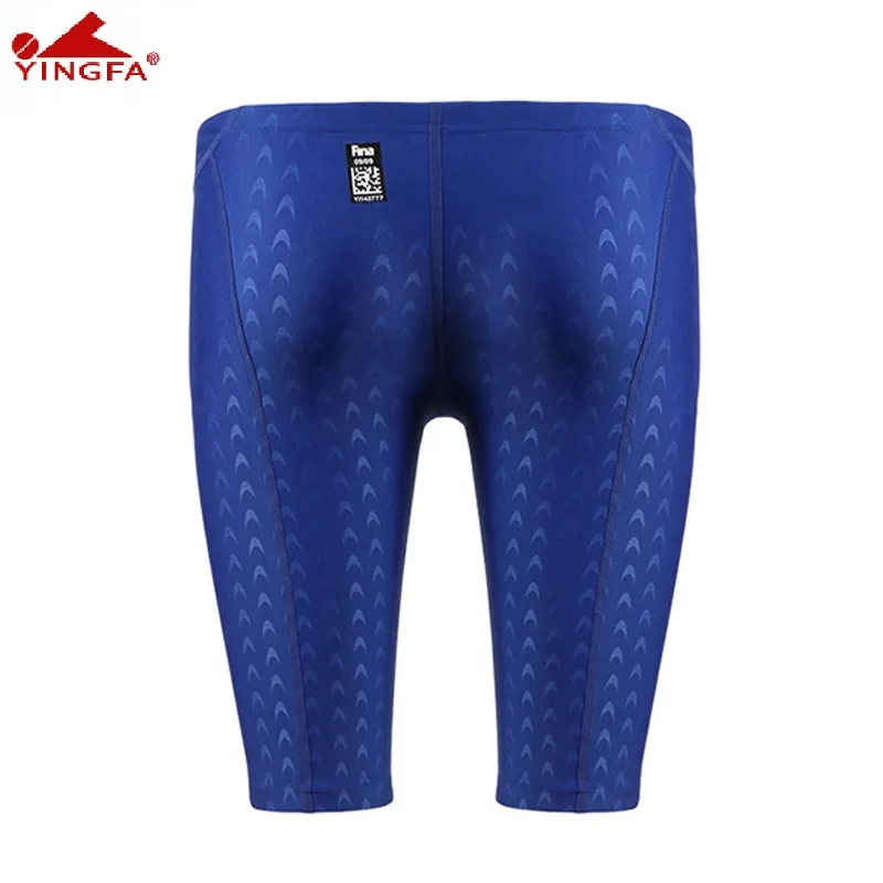 Yingfa 9205 FINA одобренный Sharkskin хлорстойкие мужские тренировочные плавки, шорты, мужские плавки, обтягивающие штаны