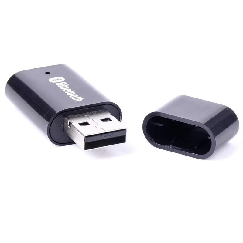 1 шт. Bluetooth музыкальный приемник 3,5 мм Bluetooth адаптер Bluetooth аудио приемник с питанием от USB черный