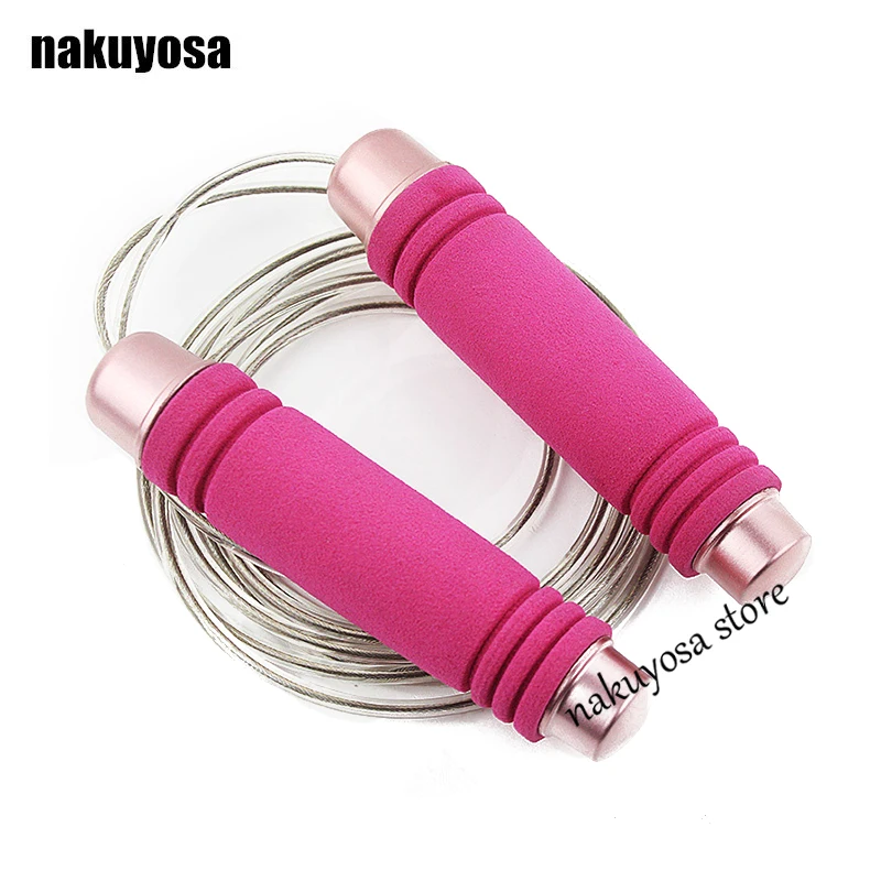 Скоростная Скакалка с подшипником из пены профессиональный тренировочный для