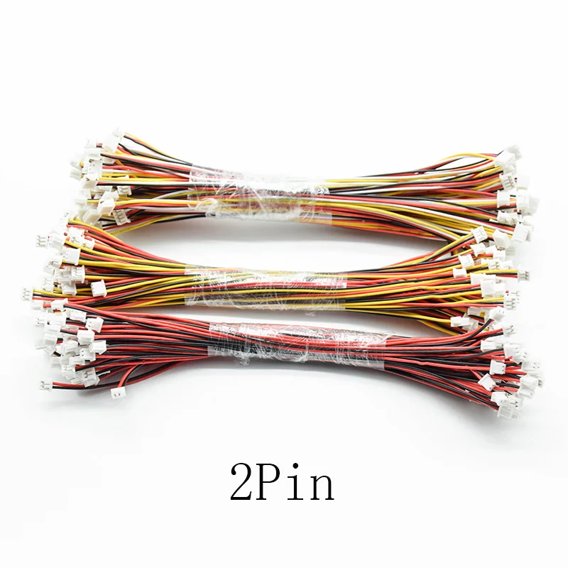 5 шт. Кабельный разъем XH 1,25 мм JST 2/3/4/5/6Pin Одна Головка/Двойная Головка Разъем с 15 см электронный провод разъемы