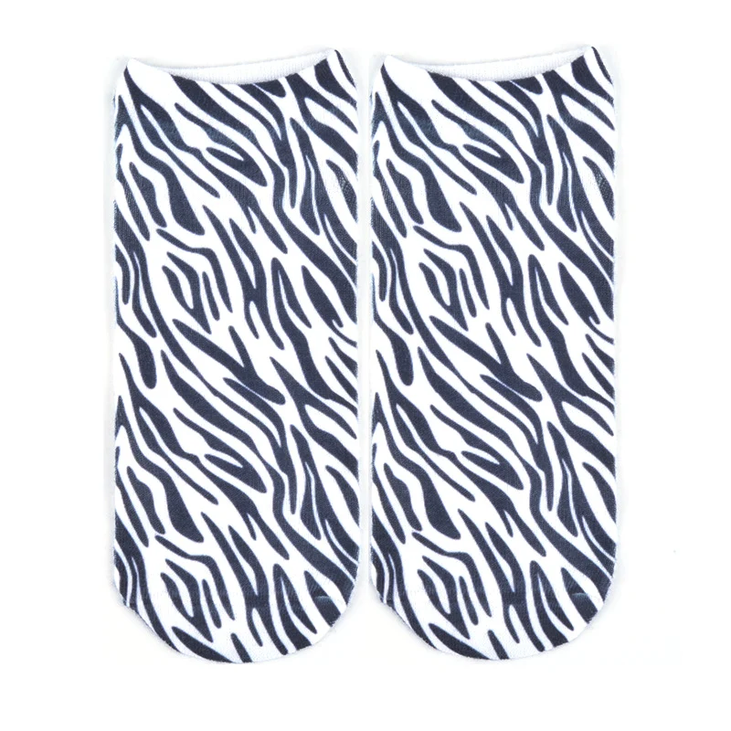 Носки с объемным рисунком из мультфильма носки леопардовым принтом черепом