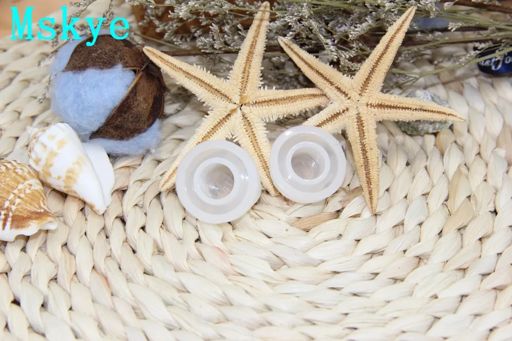 Mskye DIY Хрустальная силиконовая форма для капель кошачьих ушей кольцо ромбов