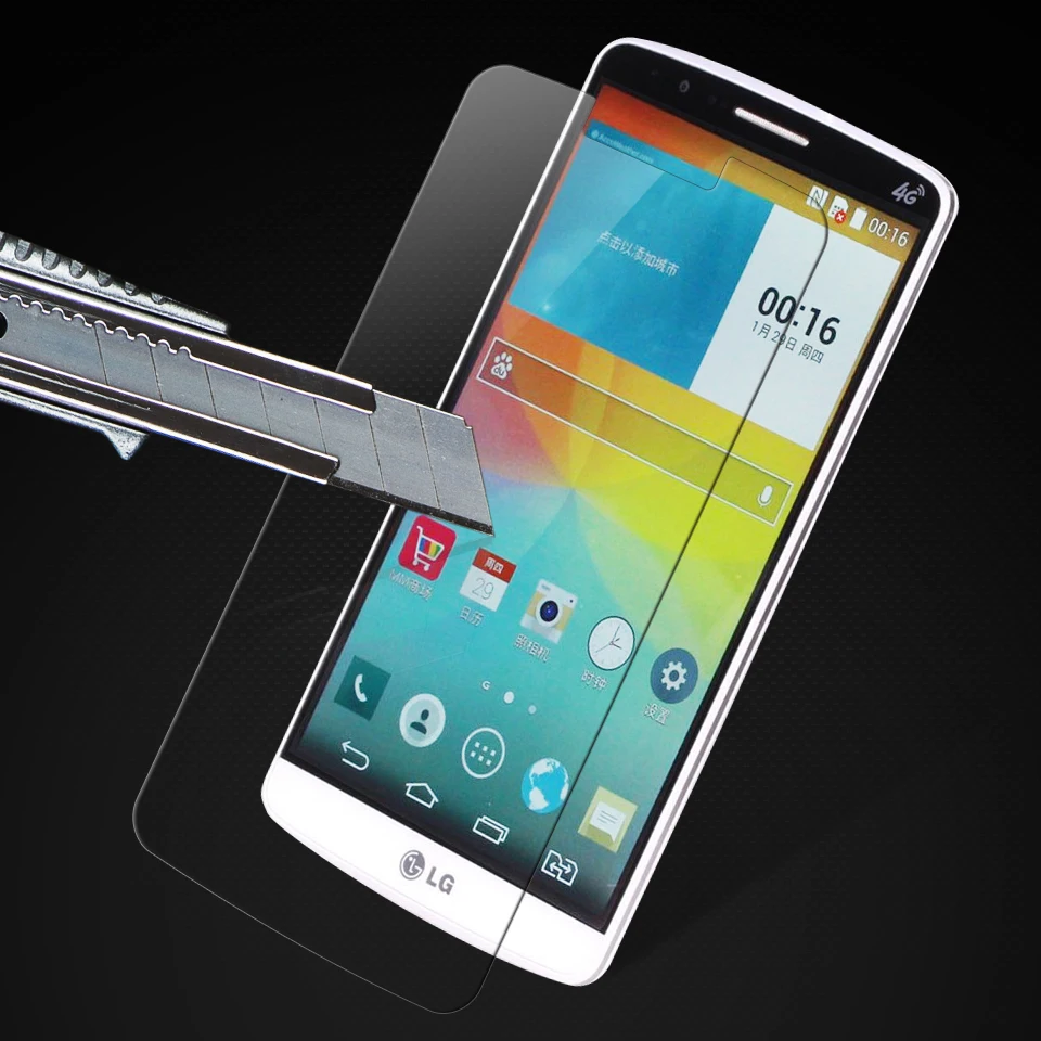 Wolfsay 2 шт для стекла LG G3 Защитная пленка экрана из закаленного D855 D850 D851 телефона с