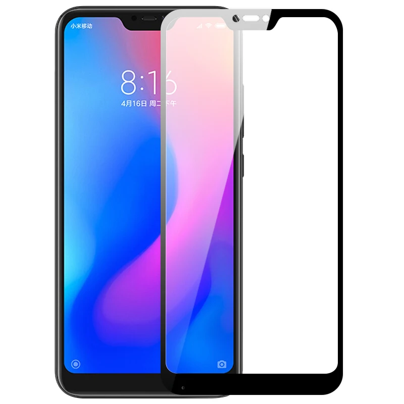 Закаленное стекло для Xiaomi Mi A2 Lite 2 шт. защитная пленка экрана Redmi 6 Pro Note 5 Plus