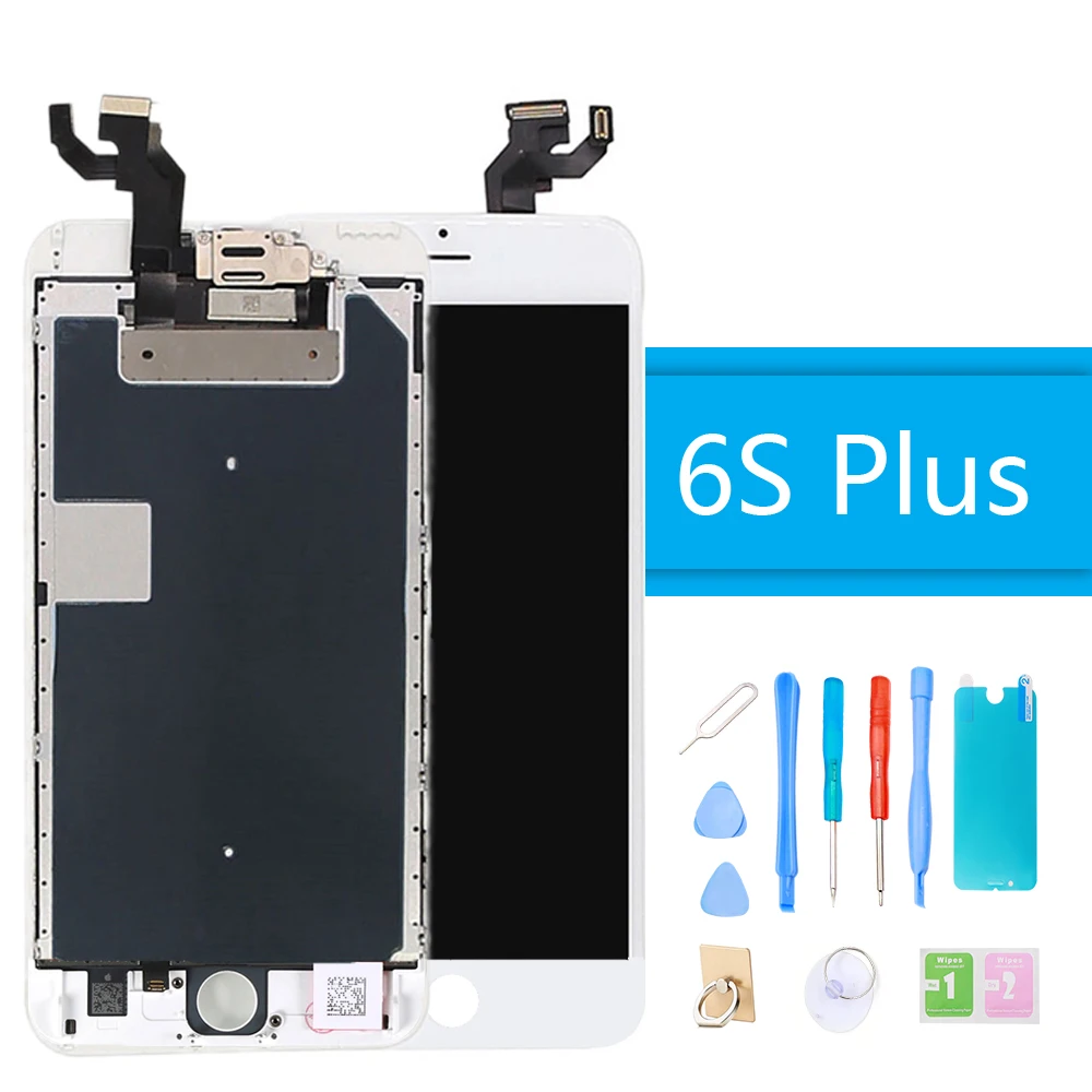 Качественный ЖК дисплей AAA полная сборка для iPhone 6S Plus 3D сенсорный экран замена
