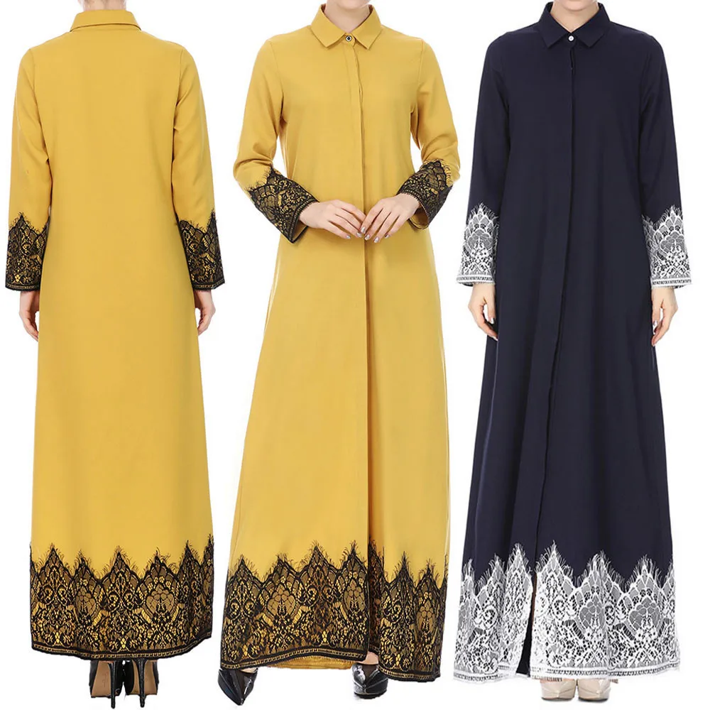 2021 Abaya Дубай халаты кимоно мусульманское женское кружевное Обрезанное Макси