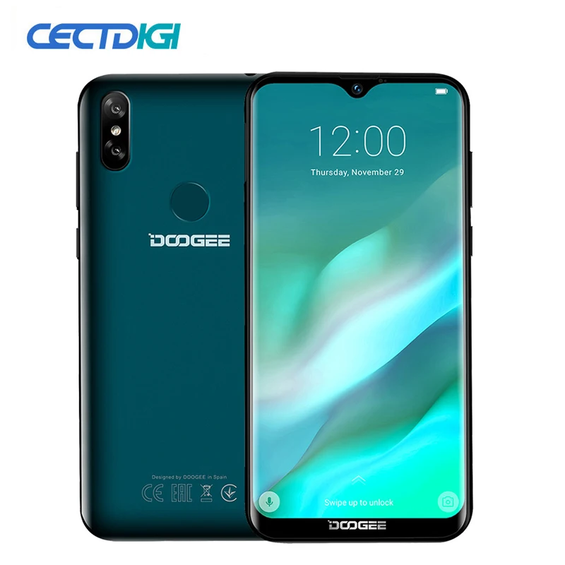 DOOGEE Y8 смартфон с 6 1 дюймовым дисплеем четырёхъядерным процессором MT6739 ОЗУ 3 ГБ ПЗУ