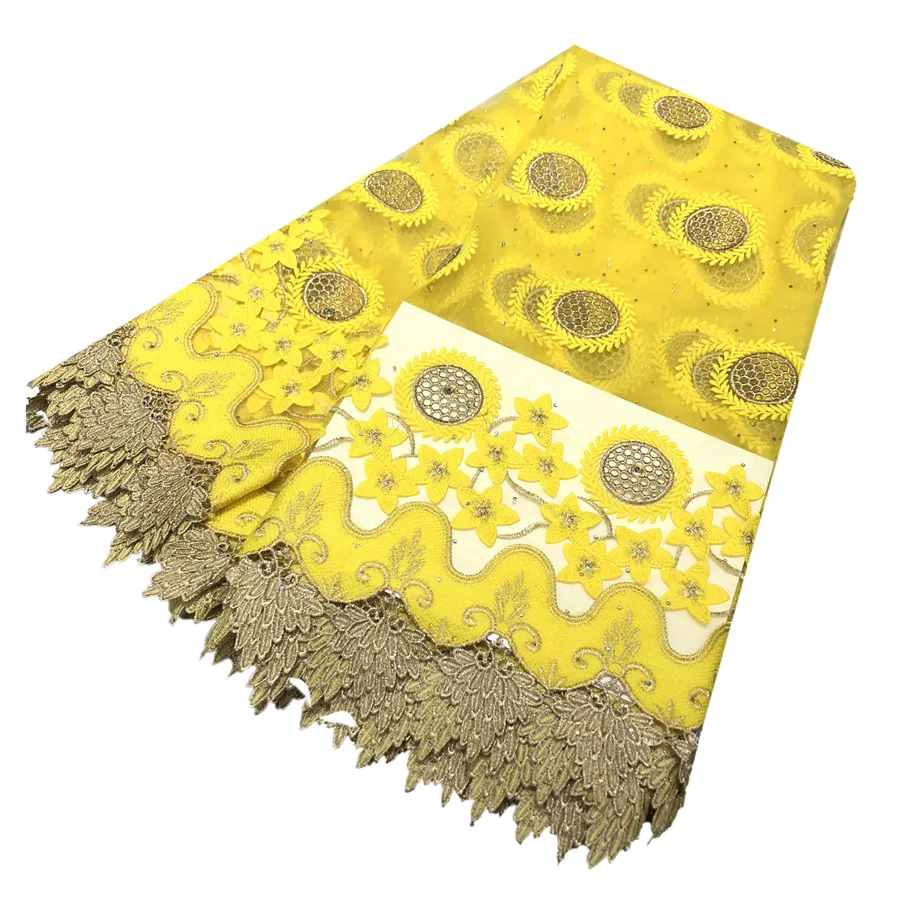 Персиковый Африканский шнур кружевная ткань высокое качество нигерийские камни